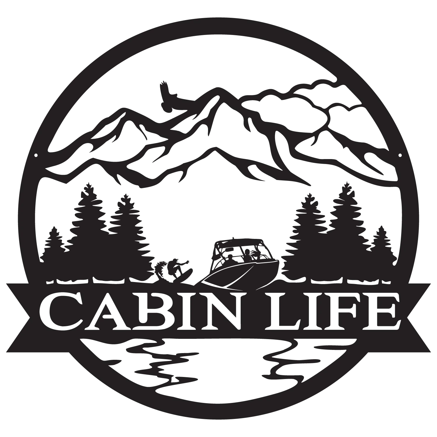 WAKE SURF OUTDOOR MONOGRAM