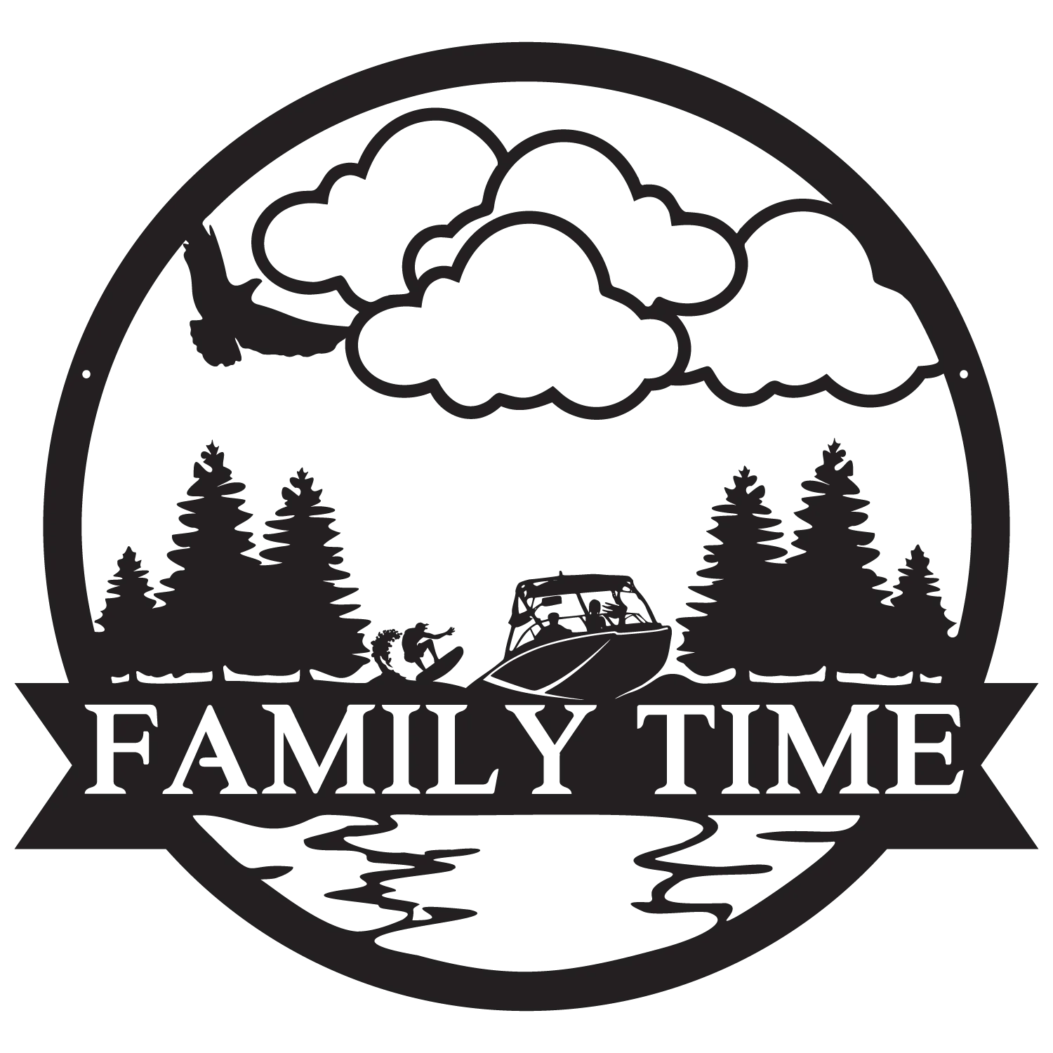 WAKE SURF OUTDOOR MONOGRAM