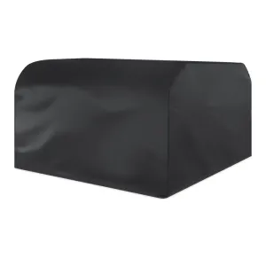 Waterproof 210D Oxford Cloth Cover For Outdoor Furniture Set - Protects From Uv Dust And Rain - 250X250X90Cm - Black