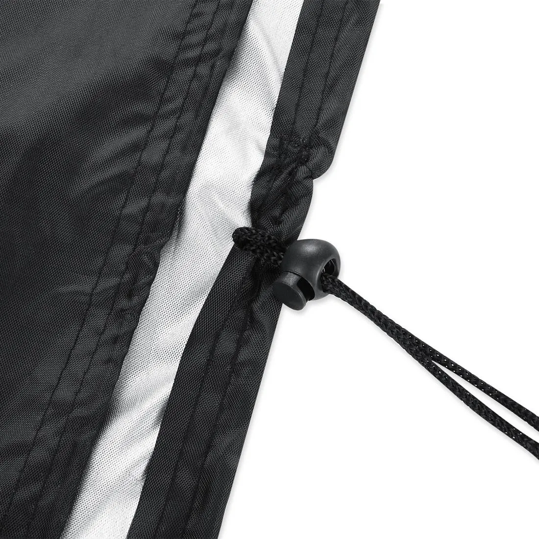 Waterproof 210D Oxford Cloth Cover For Outdoor Furniture Set - Protects From Uv Dust And Rain - 250X250X90Cm - Black