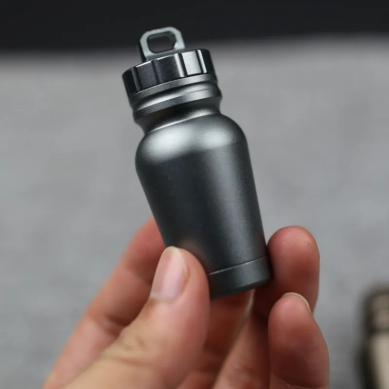 Waterproof Aluminum Medicine Bottle