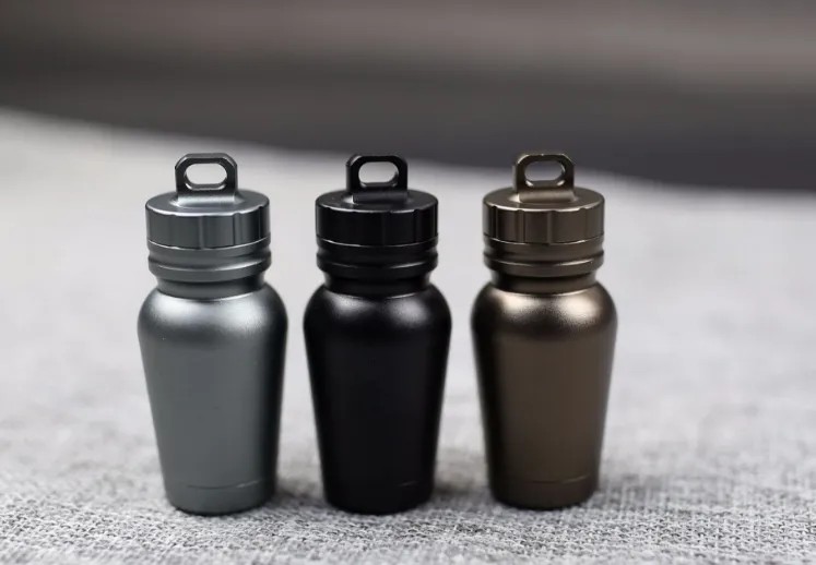 Waterproof Aluminum Medicine Bottle