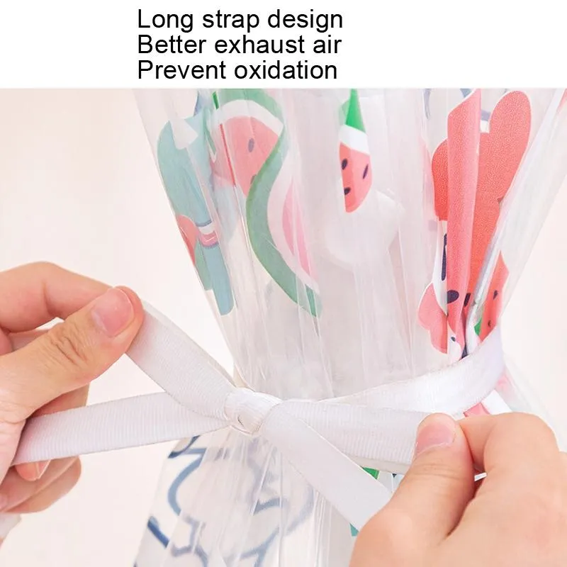 Waterproof Dustproof Fan Cover Set - Little Dinosaur Design
