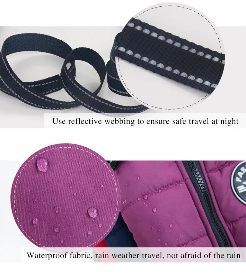 Waterproof Luxury Pet Vest with harness
