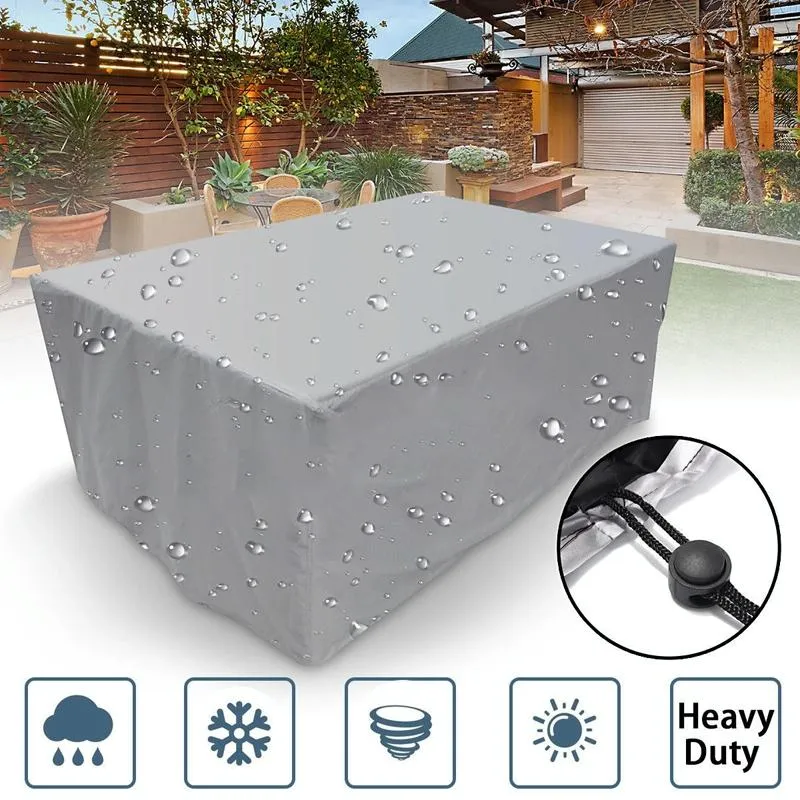Waterproof Outdoor Table And Chair Cover - 213X132X74Cm