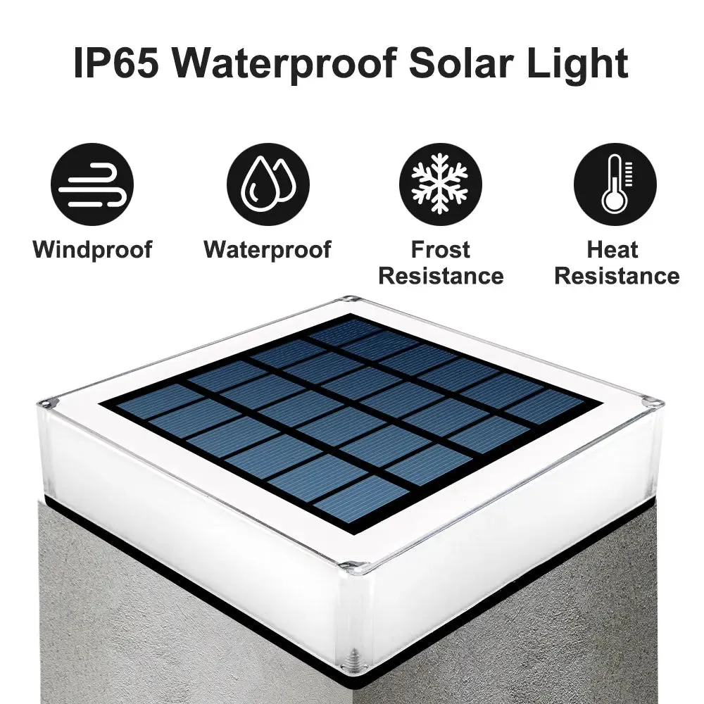 Waterproof Solar Light for Stone Wall