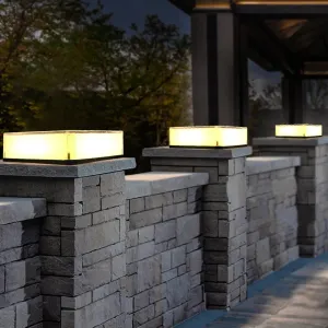 Waterproof Solar Light for Stone Wall
