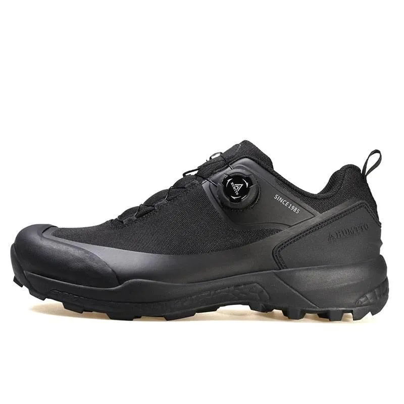 Waterproof Speed Hiker Boots - Automatic Lace Up Outdoor Footwear