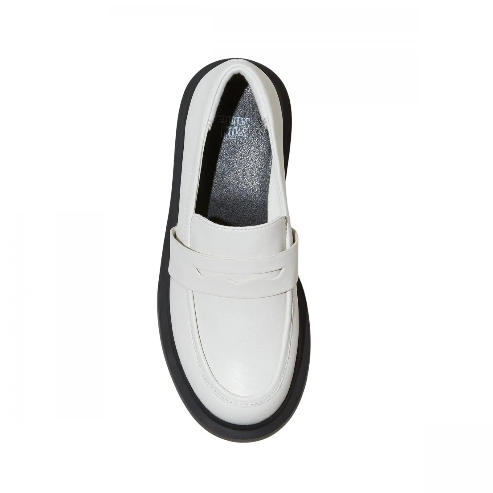 Wild Fable Womens Lacey Loafer Flats with Memory Foam Insole 87930112 White 6M