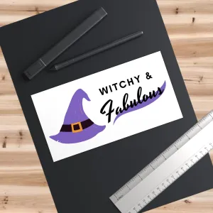 Witchy and Fabulous Bumper Stickers