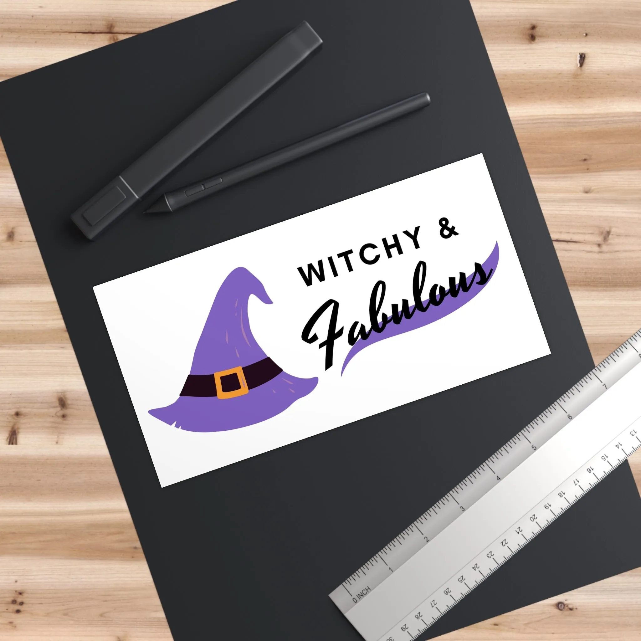 Witchy and Fabulous Bumper Stickers