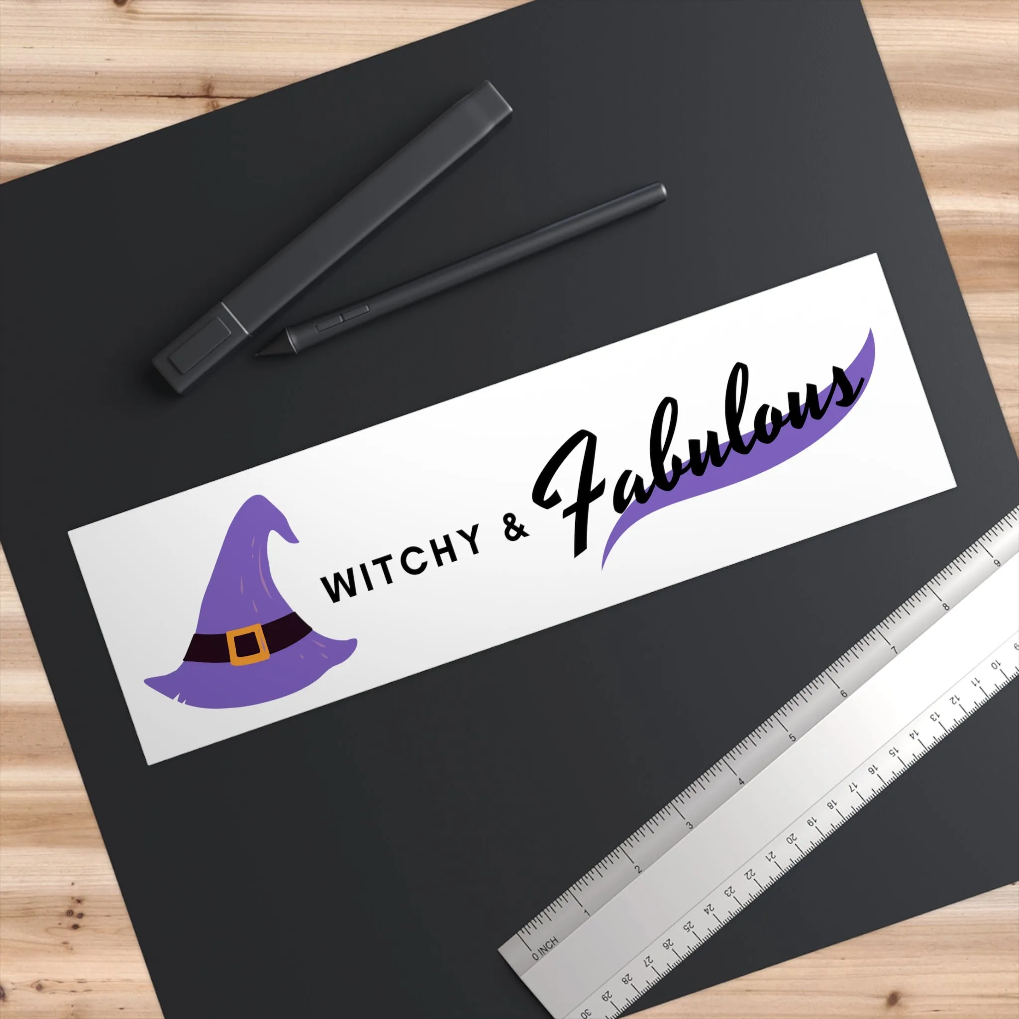 Witchy and Fabulous Bumper Stickers