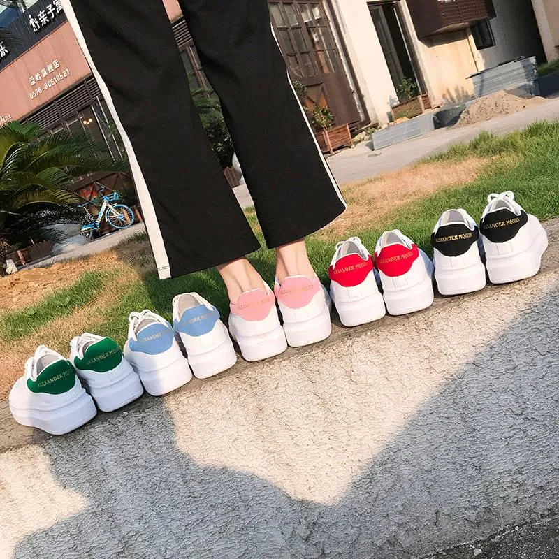 Women Sneakers Fashion Casual Shoes Woman Comfortable Breathable White Flats Sport Shoes