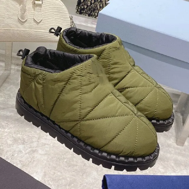 Women Warm Leisure Shoes Round Toe