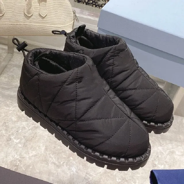 Women Warm Leisure Shoes Round Toe