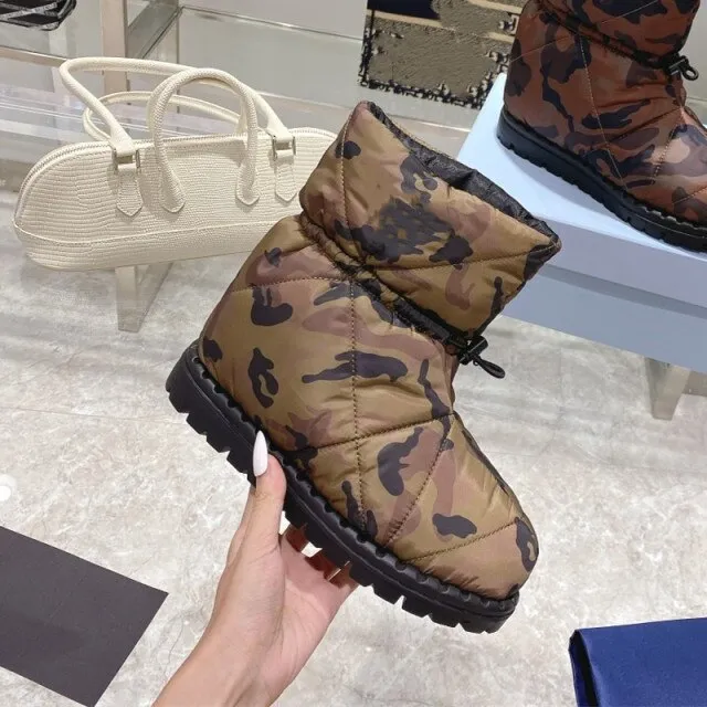 Women Warm Leisure Shoes Round Toe