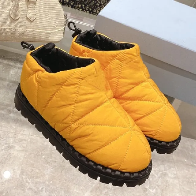 Women Warm Leisure Shoes Round Toe