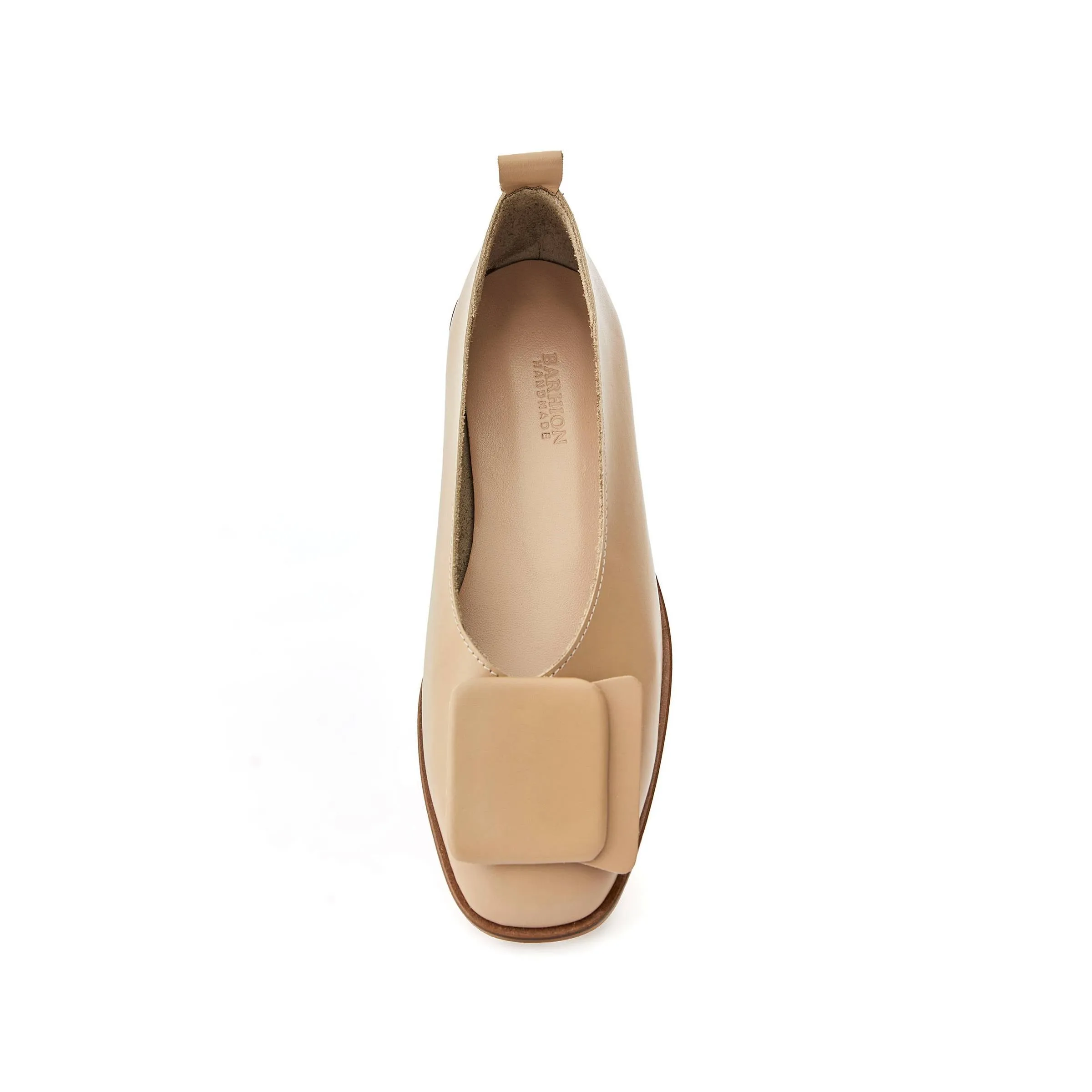 Women's Calf Leather Handmade Flats W3004