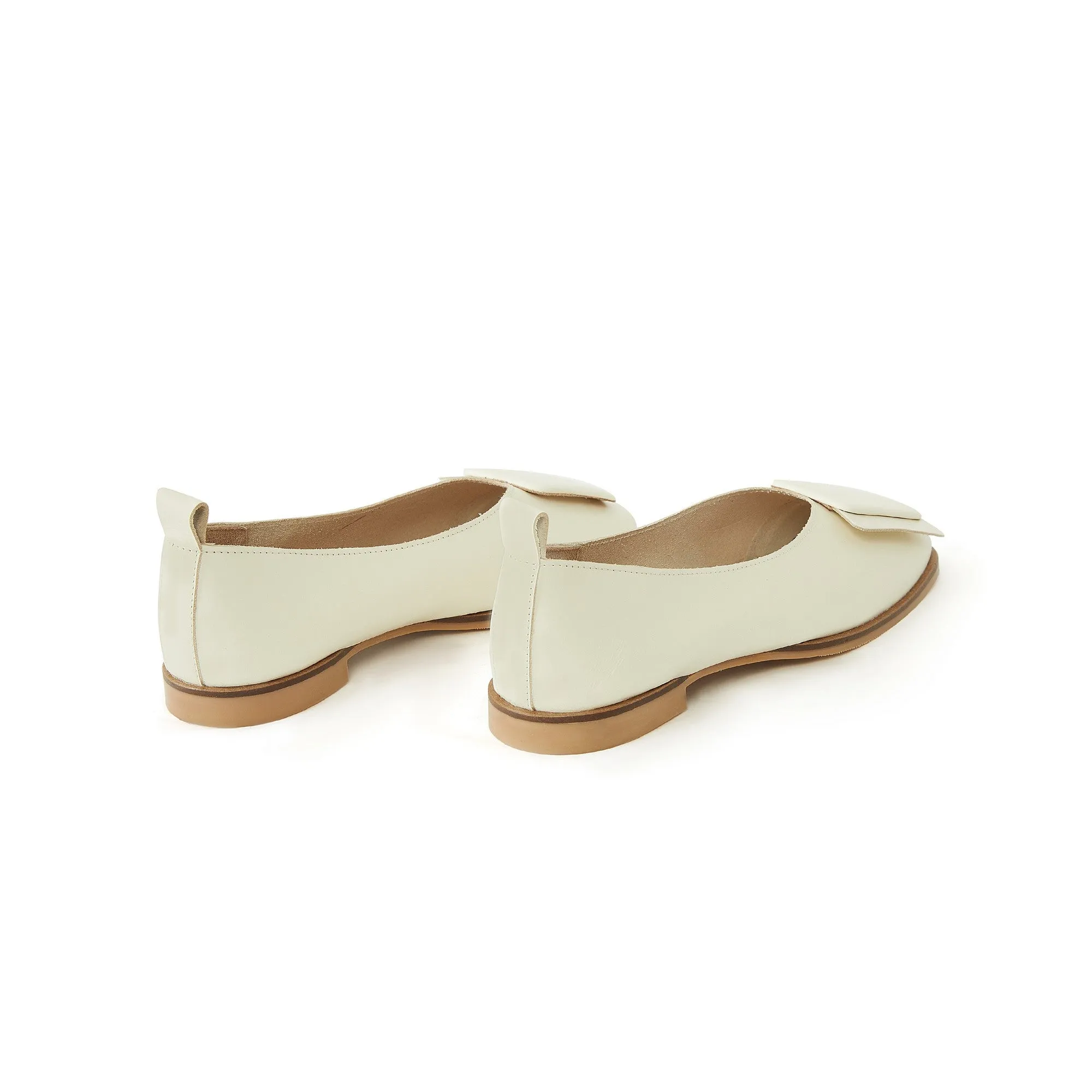 Women's Calf Leather Handmade Flats W3004