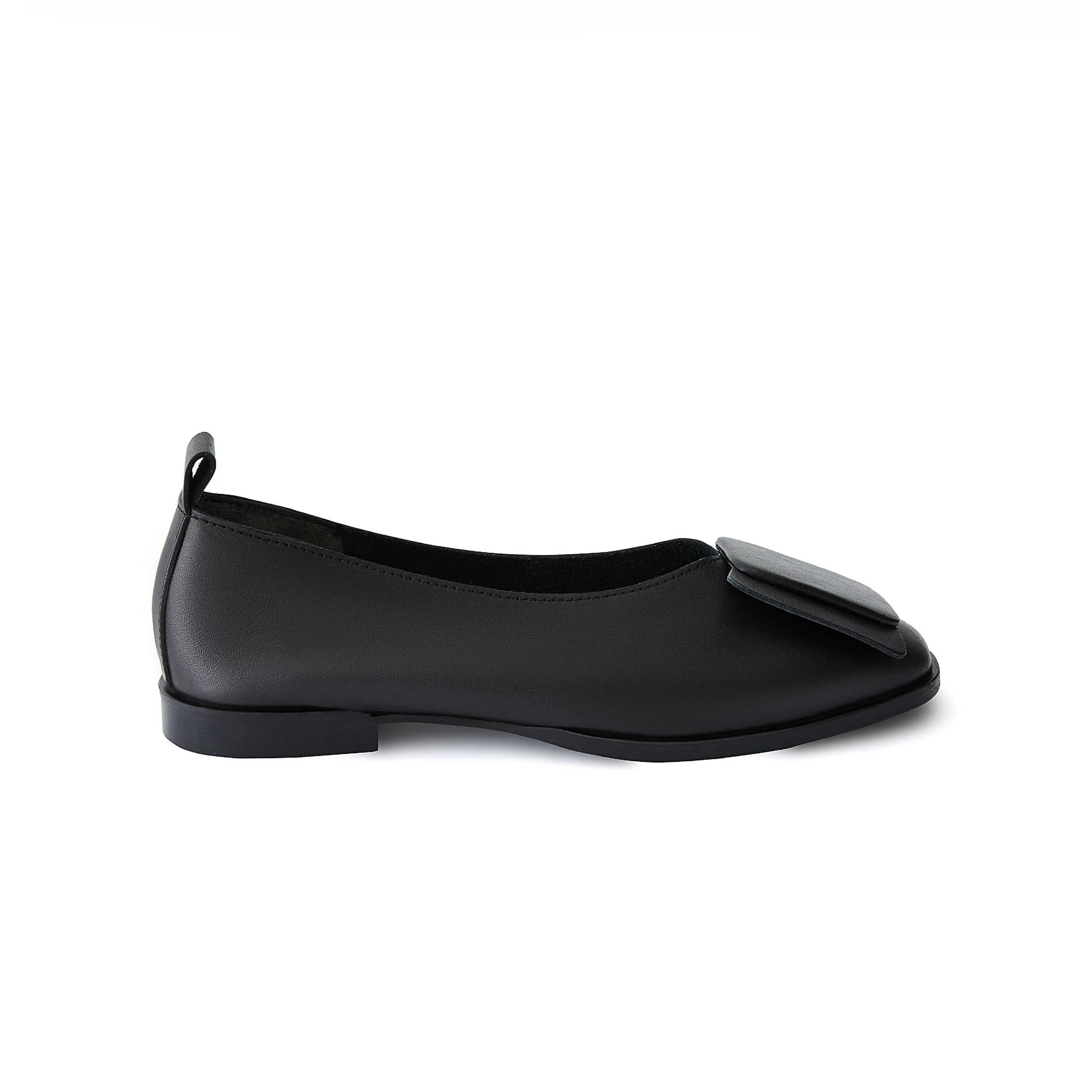 Women's Calf Leather Handmade Flats W3004