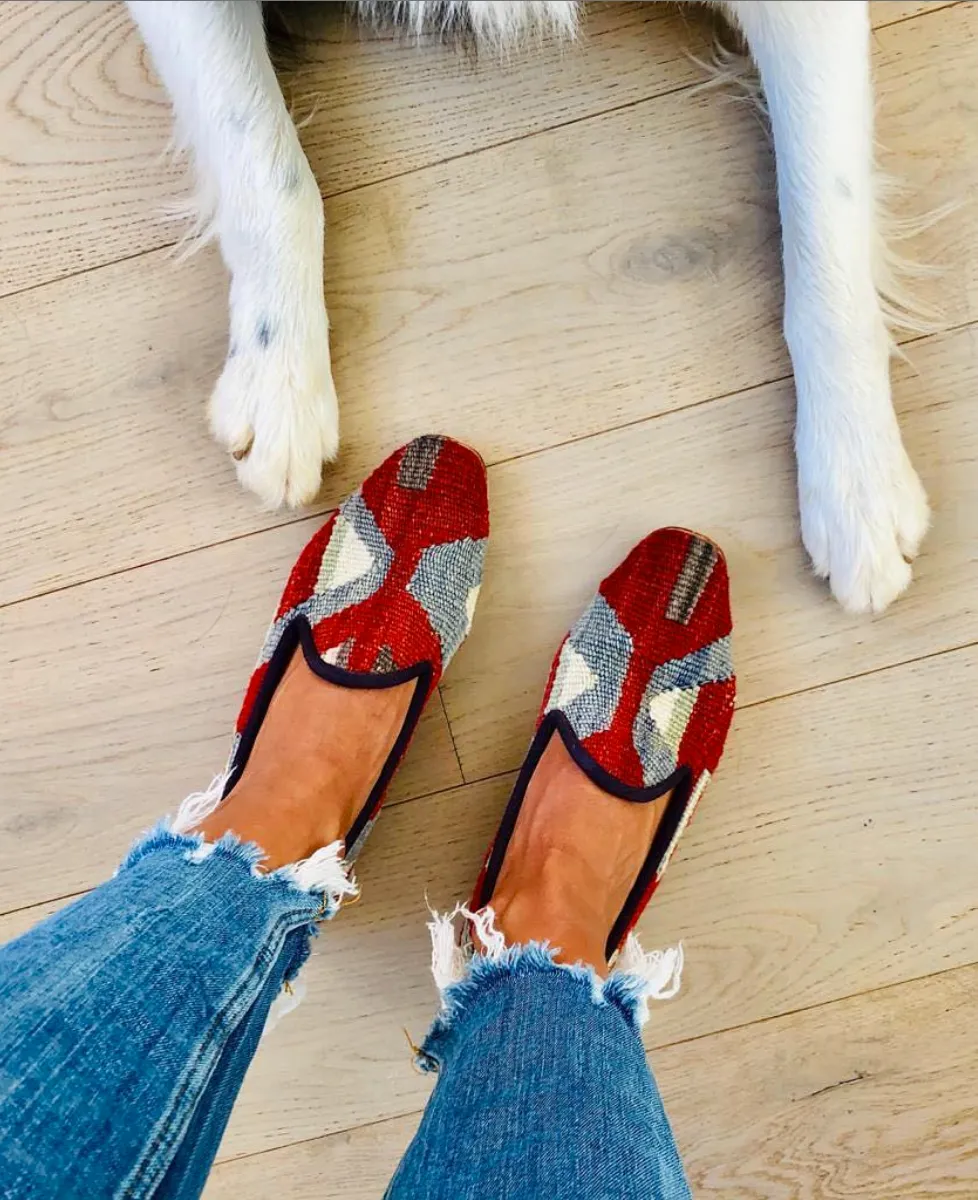 Women's Kilim Slippers size 41 (US size 11)