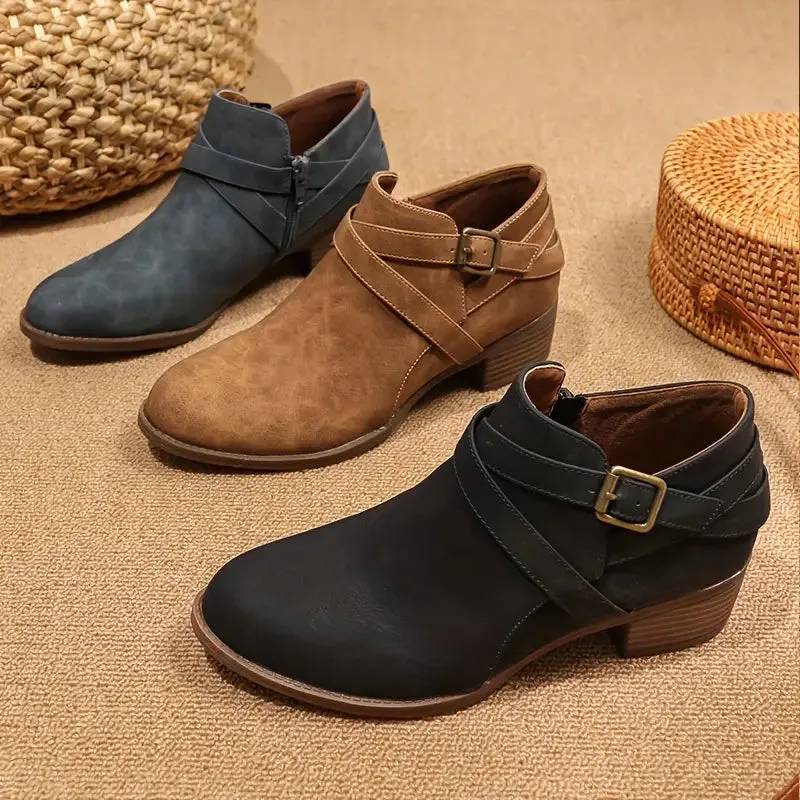 WOMEN'S ORTHOPEDIC SIDE ZIPPER BOOTS
