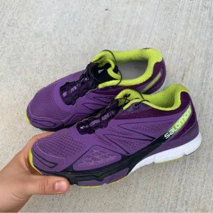 Womens Purple Salomon Shoes