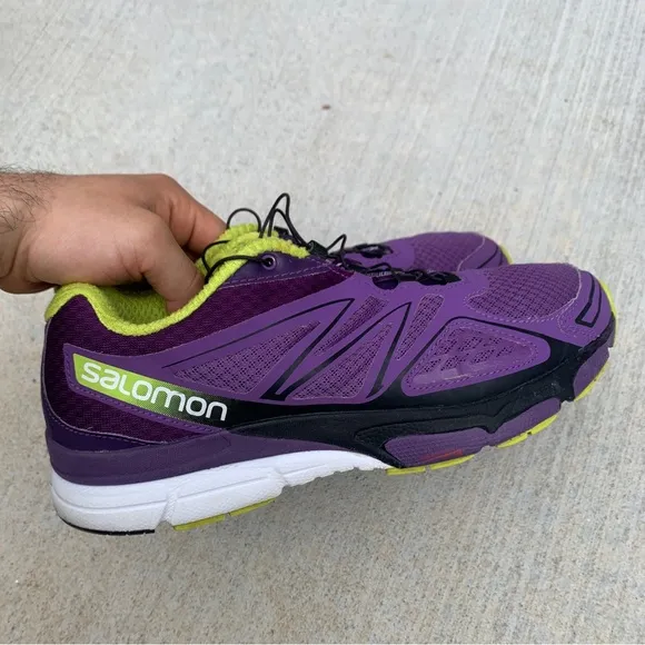 Womens Purple Salomon Shoes