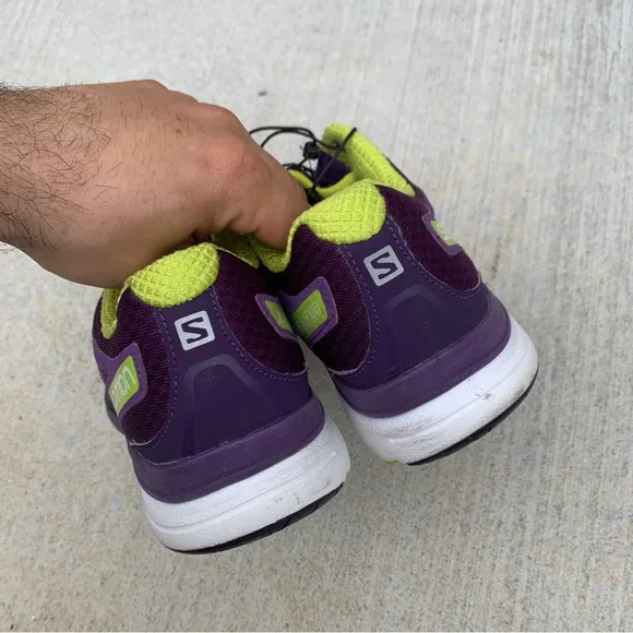 Womens Purple Salomon Shoes