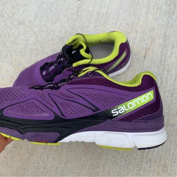 Womens Purple Salomon Shoes