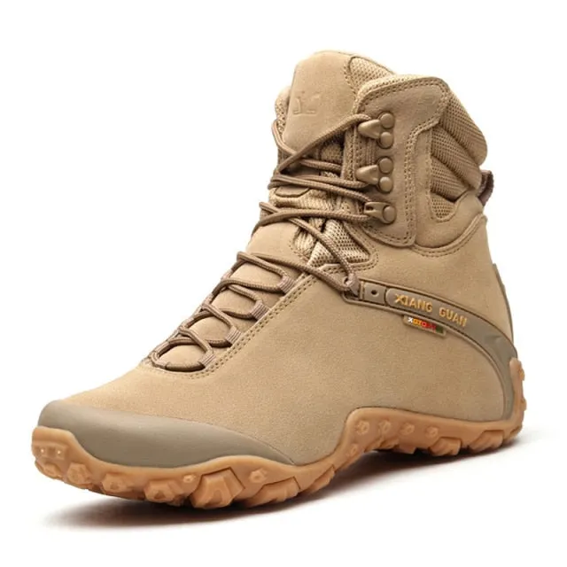 XIANGGUAN men hiking shoes Camping Tactical Boots Camouflage Climbing  Boots